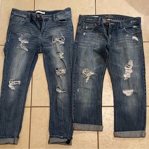 Daytrip Lynx pants/left, Decree ankle length/ right size 27, fit like a 5/6